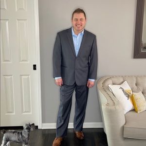 Charcoal men’s suit